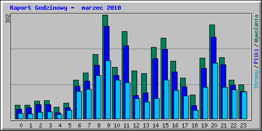 Raport Godzinowy -  marzec 2010