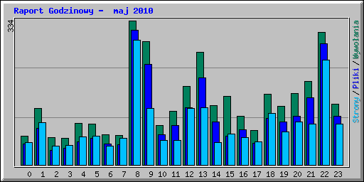 Raport Godzinowy -  maj 2010