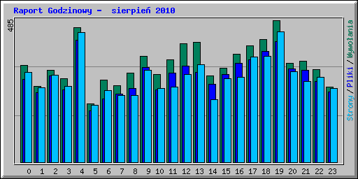 Raport Godzinowy -  sierpie 2010